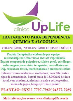 Clinica Up Life  tratamento para dependência química e alcoólica